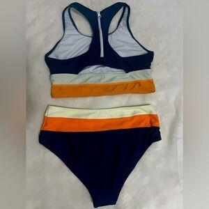 Two piece bathing suit
